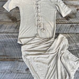 Calypso St Barth - Casual Linen Knit Maxidress - … - image 1